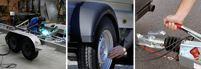 Réparation remorque